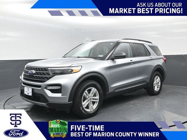 Silver Metallic 2024 Ford Explorer SUV / Crossover All-Wheel Drive Automatic