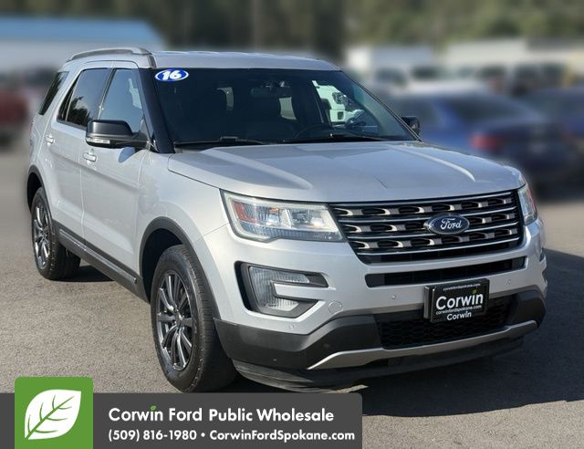 Ingot Silver Metallic 2016 Ford Explorer SUV / Crossover All-Wheel Drive 6-Speed Automatic