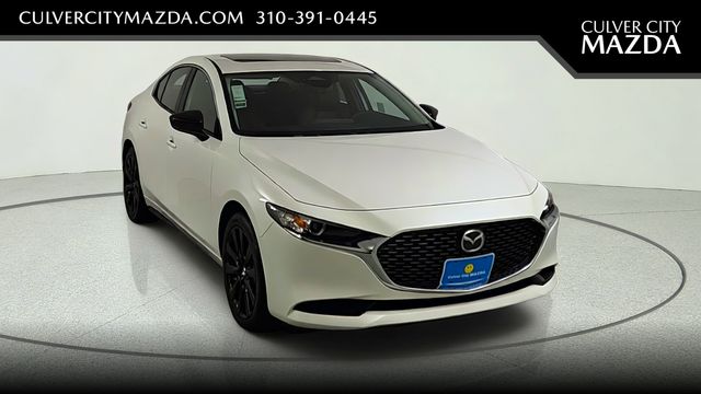Snowflake White Pearl Mica 2026 Mazda MAZDA3 Sedan All-Wheel Drive 6-Speed Automatic