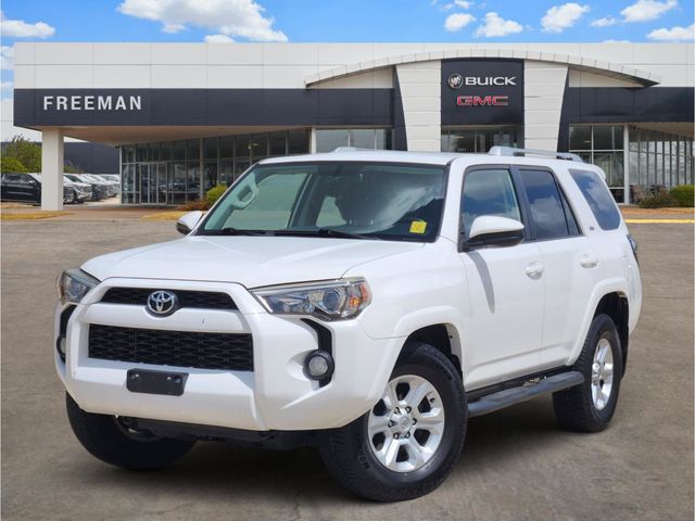 Super White 2015 Toyota 4Runner SUV / Crossover 4X2 5-Speed Automatic Overdrive