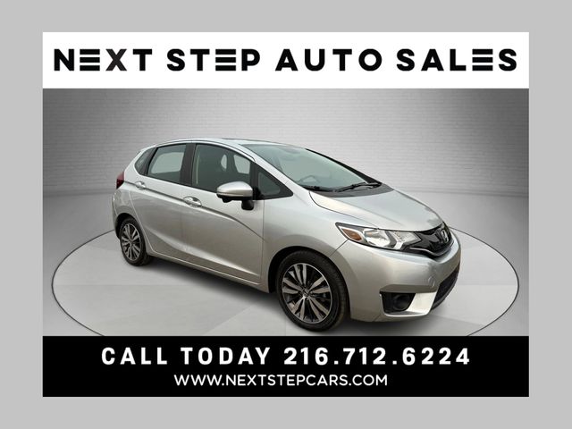 Alabaster Silver Metallic 2015 Honda Fit Hatchback Front-Wheel Drive Continuously Variable Transmission