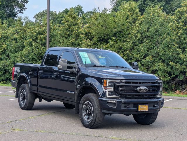 Antimatter Blue Metallic 2022 Ford F-250 Super Duty Pickup Truck Four-Wheel Drive Automatic