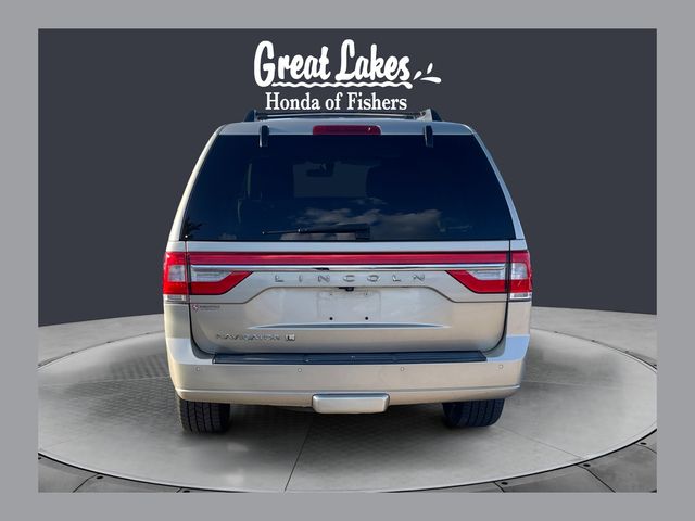 Palladium White Gold Metallic 2017 Lincoln Navigator L Select 4WD SUV / Crossover Four-Wheel Drive 6-Speed Automatic