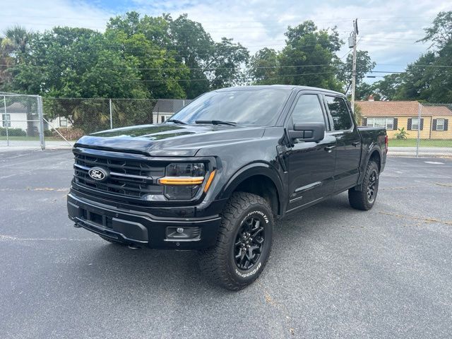 Black Metallic 2025 Ford F-150 Pickup Truck Four-Wheel Drive Automatic