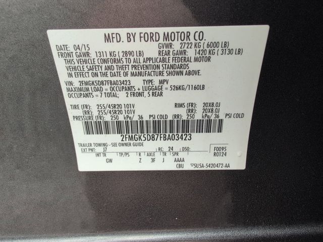 2015 Ford Flex Limited - Photo 30