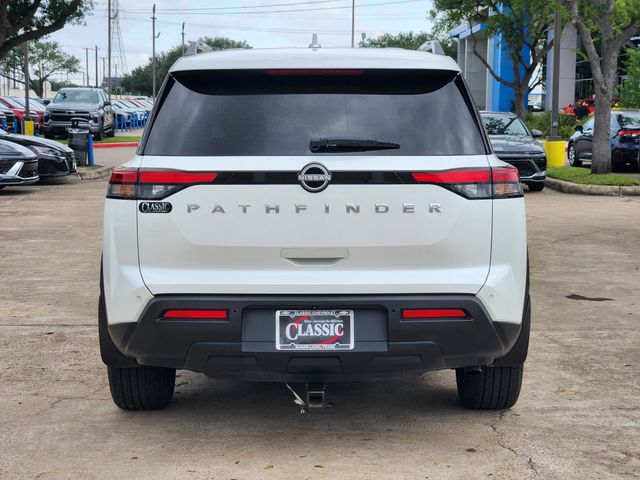 2025 Nissan Pathfinder SV White at Bayway Cadillac of The Woodlands