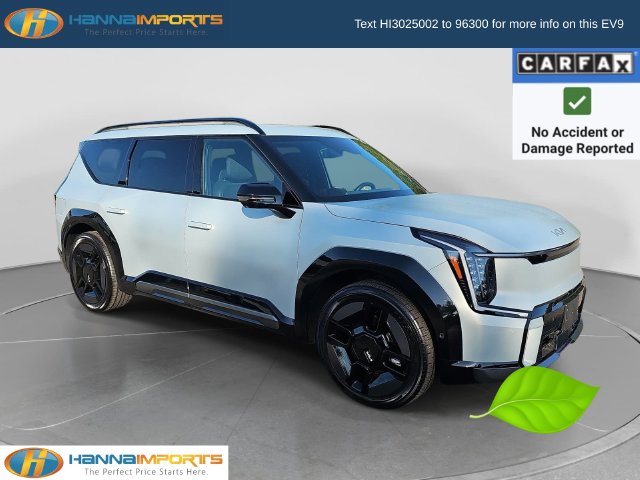 White (Ivory Silver Matte) 2024 Kia EV9 SUV / Crossover All-Wheel Drive 1-Speed Automatic
