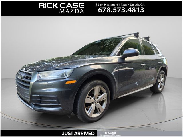 Gray Metallic 2019 Audi Q5 SUV / Crossover All-Wheel Drive 7-Speed Automatic