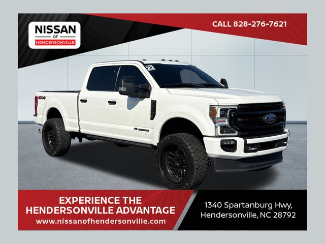 Star White Metallic Tri-Coat 2022 Ford F-350 Super Duty Platinum Crew Cab 4WD Pickup Truck Four-Wheel Drive Automatic
