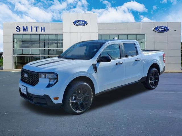 Oxford White 2025 Ford Maverick Pickup Truck All-Wheel Drive 8-Speed Automatic