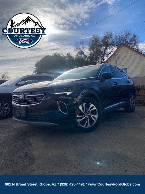 Black (Ebony Twilight Metallic) 2023 Buick Envision Essence FWD SUV / Crossover Front-Wheel Drive 9-Speed Automatic