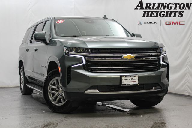 Silver Sage Metallic 2024 Chevrolet Suburban SUV / Crossover Four-Wheel Drive 