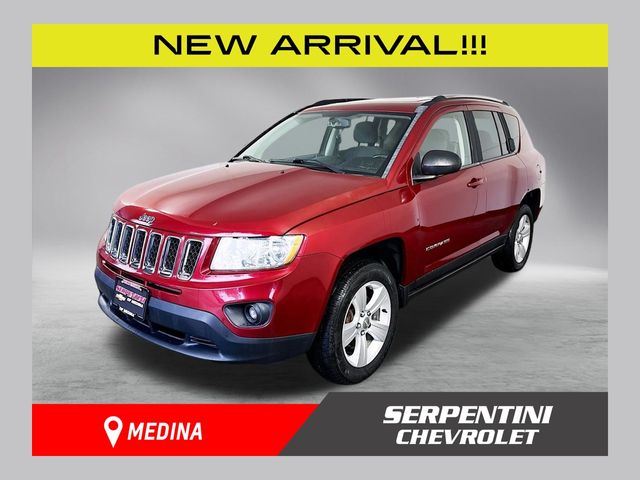 Deep Cherry Red Crystal Pearlcoat 2013 Jeep Compass SUV / Crossover Four-Wheel Drive Continuously Variable Transmission