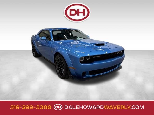 B5 Blue Pearlcoat 2019 Dodge Challenger R/T Scat Pack Widebody RWD Coupe Rear-Wheel Drive 8-Speed Automatic