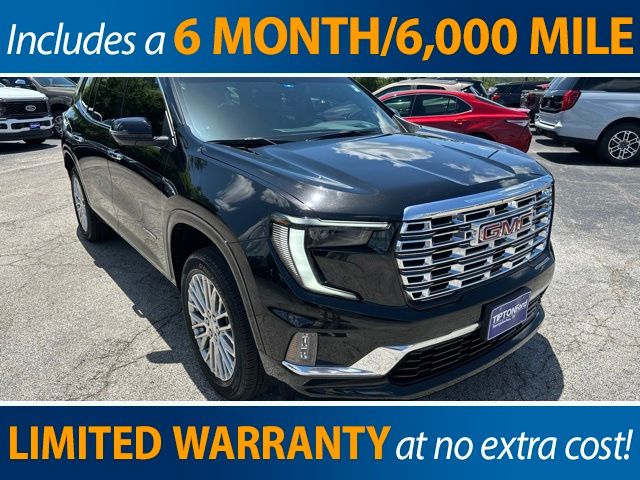 Black (Ebony Twilight Metallic) 2025 GMC Acadia SUV / Crossover Front-Wheel Drive 8-Speed Automatic
