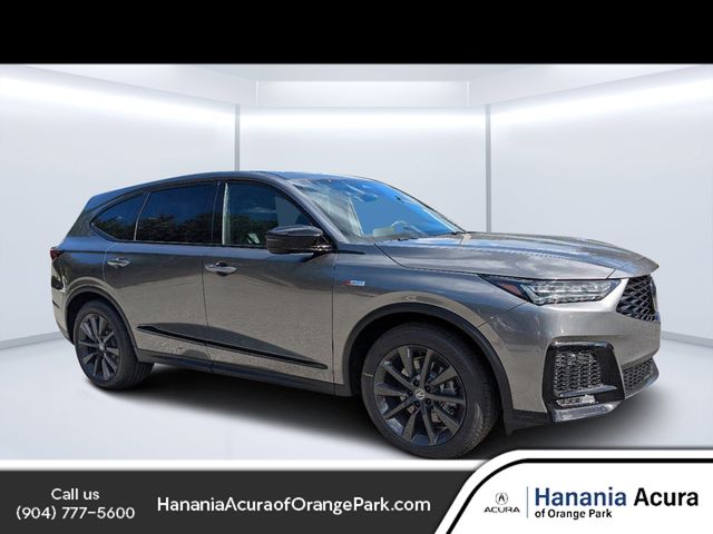 Liquid Carbon Metallic 2025 Acura MDX SUV / Crossover All-Wheel Drive Automatic