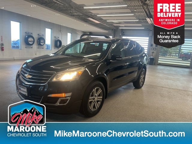 Mosaic Black Metallic 2017 Chevrolet Traverse 1LT AWD SUV / Crossover All-Wheel Drive 6-Speed Automatic