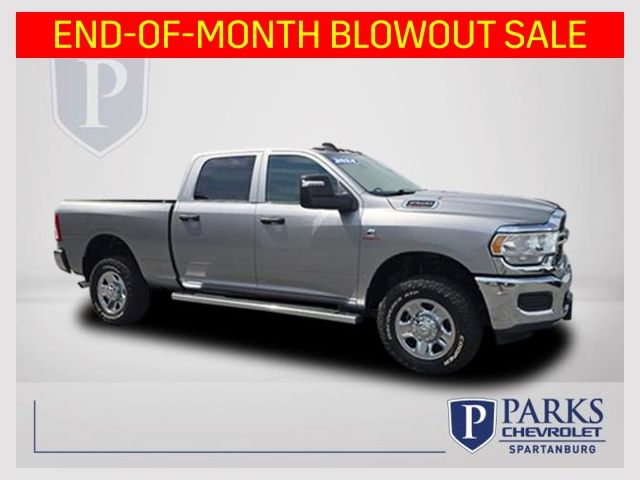 Billet Silver Metallic 2024 RAM 2500 Pickup Truck Four-Wheel Drive 6-Speed Automatic