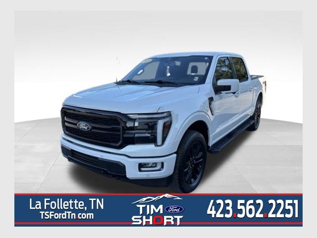 White Metallic 2024 Ford F-150 Pickup Truck Four-Wheel Drive Automatic