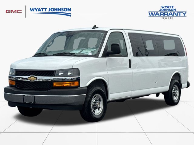 Summit White 2025 Chevrolet Express Van Rear-Wheel Drive 8-Speed Automatic Overdrive