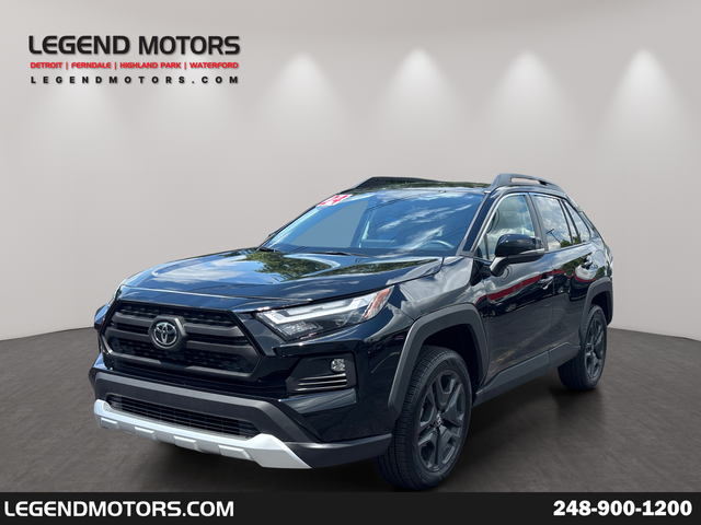 Midnight Black Metallic 2024 Toyota RAV4 SUV / Crossover All-Wheel Drive 8-Speed Automatic