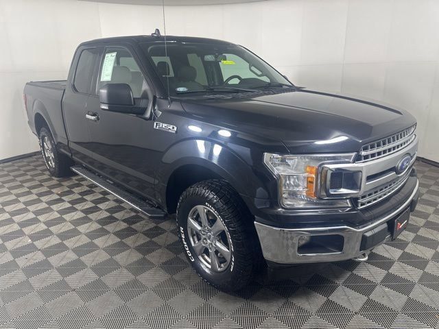 Black Metallic 2019 Ford F-150 XLT SuperCab 4WD Pickup Truck Four-Wheel Drive Automatic