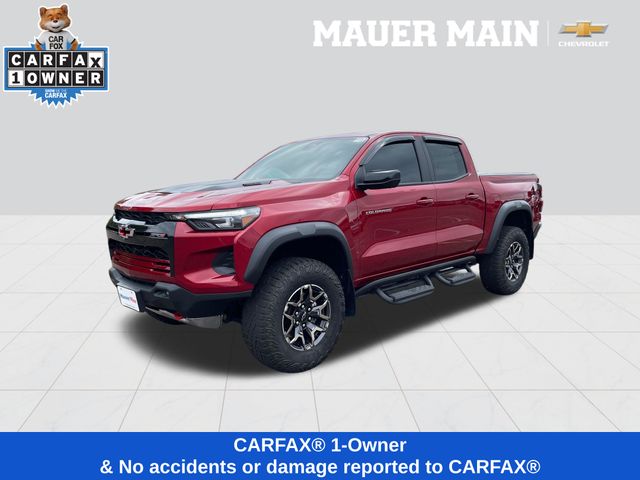 Radiant Red Tintcoat 2025 Chevrolet Colorado Pickup Truck Four-Wheel Drive 8-Speed Automatic