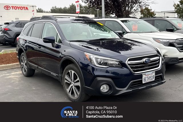 Dark Blue Pearl 2018 Subaru Outback Wagon All-Wheel Drive Continuously Variable Transmission