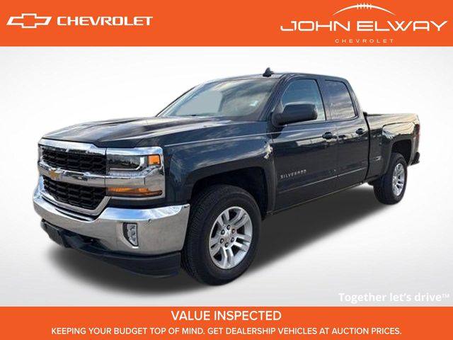 Gray (Graphite Metallic) 2019 Chevrolet Silverado 1500 Pickup Truck Four-Wheel Drive 6-Speed Automatic Overdrive