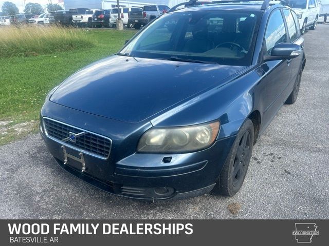 Black 2007 Volvo V50 T5 AWD Wagon All-Wheel Drive