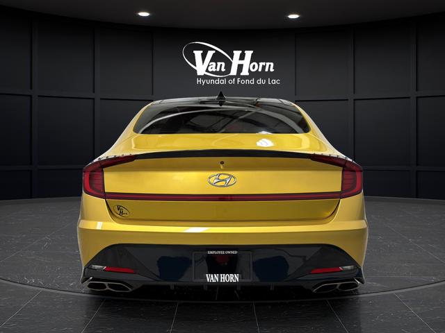 Used 2021 Glowing Yellow Hyundai N Line image 6