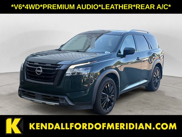 Green Pearl 2022 Nissan Pathfinder SUV / Crossover All-Wheel Drive 9-Speed Automatic