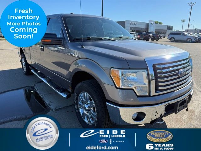 Sterling Gray Metallic 2011 Ford F-150 XLT SuperCrew 4WD Pickup Truck Four-Wheel Drive 6-Speed Automatic