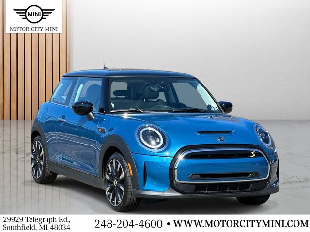 Island Blue Metallic 2024 MINI Cooper Hatchback 1-Speed Automatic