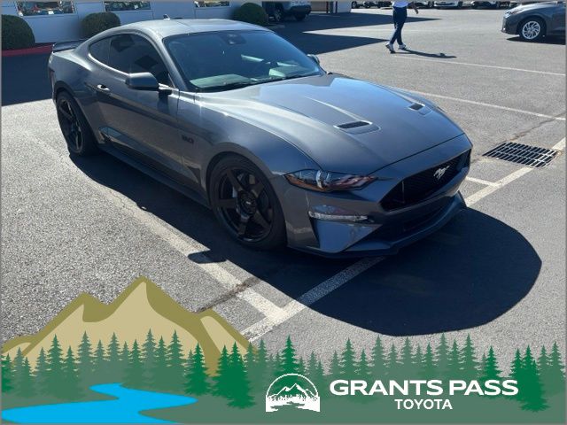 Gray Metallic 2021 Ford Mustang Coupe Rear-Wheel Drive 6-Speed Manual