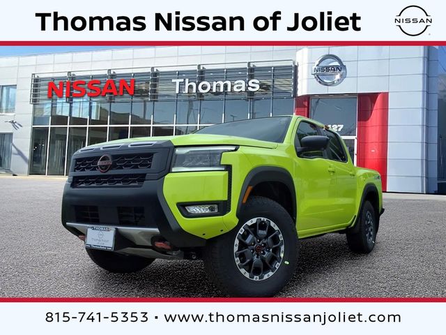 Citrus Strike 2026 Nissan Frontier Pickup Truck Four-Wheel Drive 9-Speed Automatic Overdrive