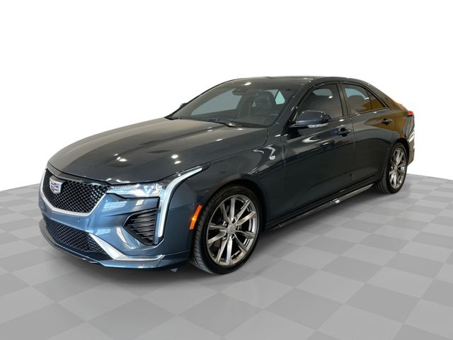 Deep Space Metallic 2025 Cadillac CT4 Sedan Rear-Wheel Drive 8-Speed Automatic