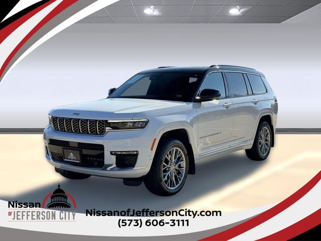 Bright White Clearcoat 2024 Jeep Grand Cherokee L Summit 4WD SUV / Crossover Four-Wheel Drive 8-Speed Automatic
