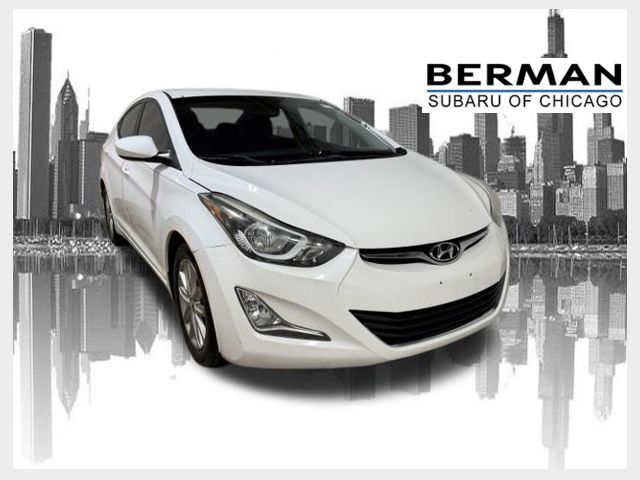 Quartz White Pearl 2016 Hyundai Elantra Sedan Front-Wheel Drive 6-Speed Automatic