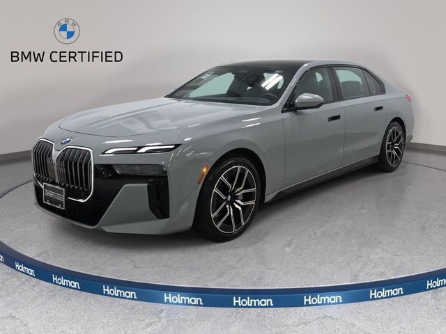 Brooklyn Gray Metallic 2025 BMW 7 Series Sedan All-Wheel Drive 8-Speed Automatic