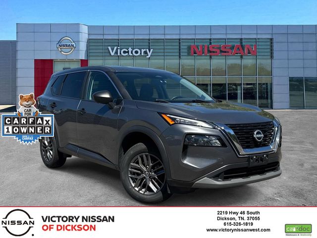 Gray (Gun Metallic) 2023 Nissan Rogue S AWD SUV / Crossover All-Wheel Drive Continuously Variable Transmission