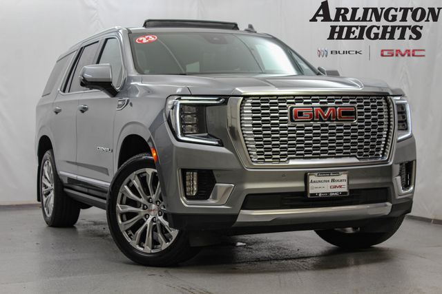Sterling Metallic 2023 GMC Yukon SUV / Crossover Four-Wheel Drive 