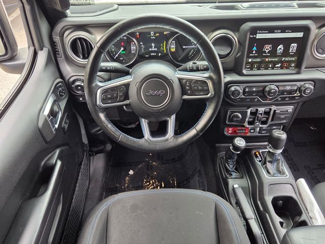 Used 2021 Gray Jeep Unlimited Rubicon 4xe image 14