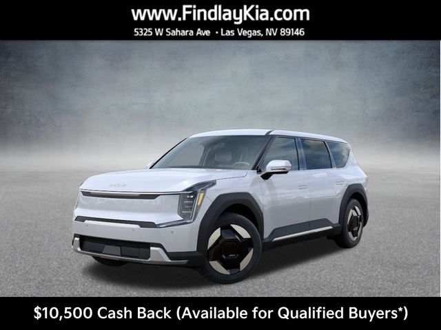 Glacial White Pearl 2026 Kia EV9 SUV / Crossover Rear-Wheel Drive 1-Speed Automatic