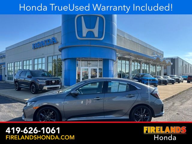 Polished Metal Metallic 2020 Honda Civic Hatchback Hatchback Front-Wheel Drive Continuously Variable Transmission