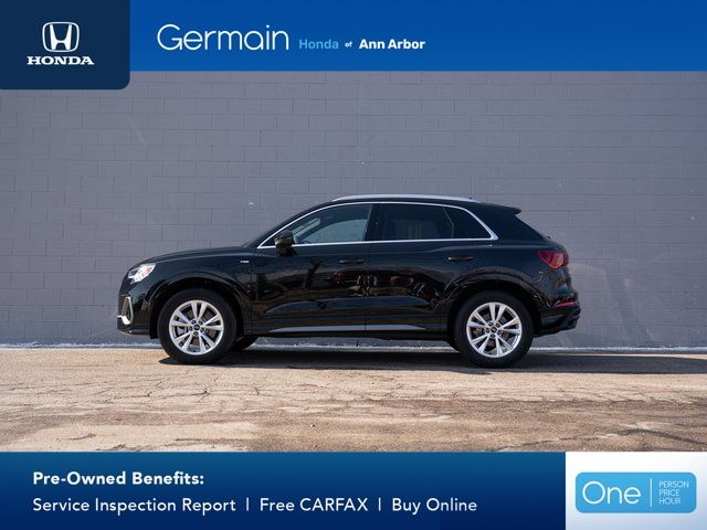 Used 2025 Black Metallic Audi Premium Plus image 2