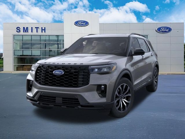 Carbonized Gray Metallic 2026 Ford Explorer SUV / Crossover All-Wheel Drive Automatic