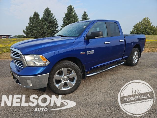 Blue Streak Pearlcoat 2015 RAM 1500 Pickup Truck Four-Wheel Drive 8-Speed Automatic
