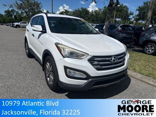 Frost White 2015 Hyundai Santa Fe Sport SUV / Crossover Front-Wheel Drive 6-Speed Automatic