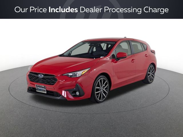 Pure Red 2026 Subaru Impreza Wagon All-Wheel Drive Continuously Variable Transmission
